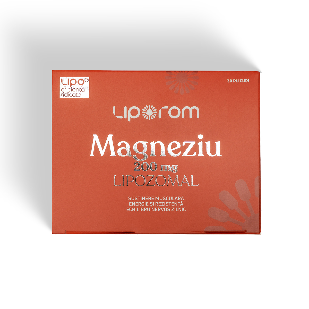 Magneziu lipozomal, 200mg, 30 plicuri, Liporom - Image 4