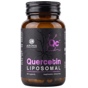 Quercetină Lipozomală — 60 capsule cu extract lipozomal de salcâm japonez, pentru gestionarea alergiilor, confort respirator și imunitate
