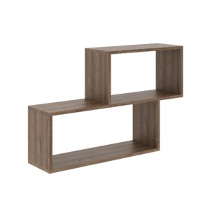 Etajera Rico V1, Stejar Bronz, L 100 x l 25 x H 65 cm