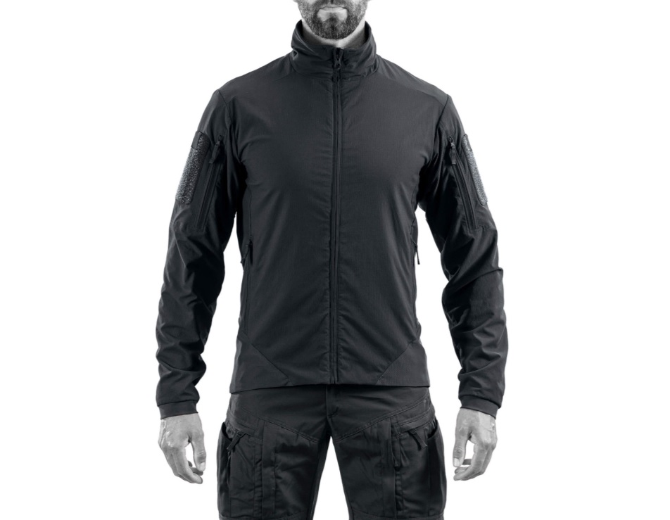 TACTICAL SOFTSHELL JACKET - MODEL HUNTER FZ GEN.3 - BLACK - Image 2
