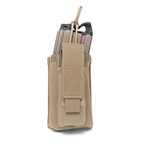 SINGLE OPEN 5.56MM 9MM COYOTE
