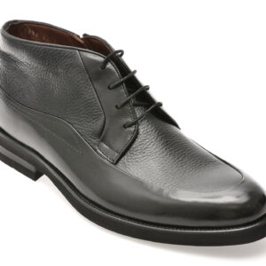 Ghete elegante LE COLONEL negre, 63938, din piele naturala
