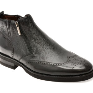 Ghete elegante LE COLONEL negre, 40940, din piele naturala