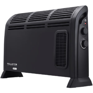 Convector Rowenta Vectissimo CO3035F1  reglabil  termostat mecanic  functie turbo  Negru