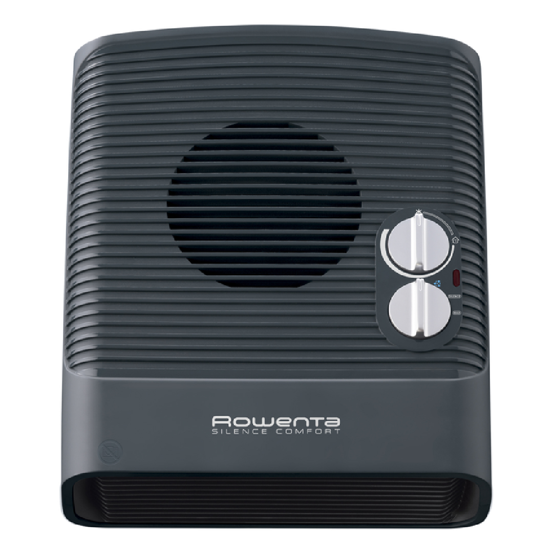 Aeroterma Rowenta SO5115 2400 W 2 trepte de putere Functie Silence Treapta de aer rece Termostat mecanic Negru