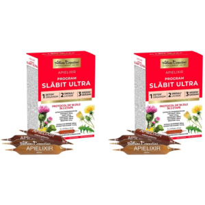 Pachet Apielixir Program Slabit Ultra 30 fiole + 30 fiole