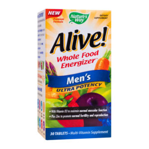 Alive Once Daily Mens Ultra Potency Nature’s Way, 30 tablete, Secom