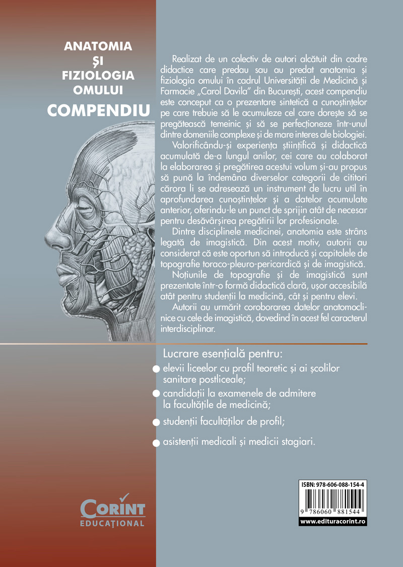 Anatomia și fiziologia omului. Compendiu - Image 2