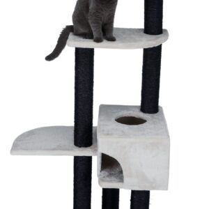 Ansamblu Nita 147 cm 45×45 Negru/Gri Deschis 44644