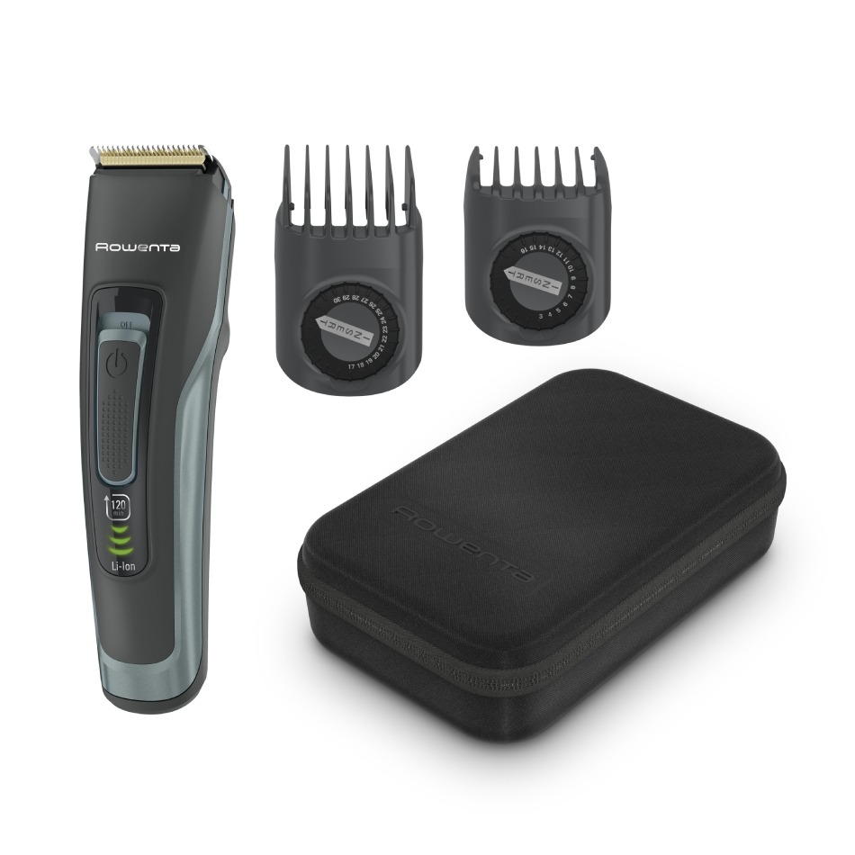 Aparat de tuns parul si barba Rowenta Advancer TN5224E0 autonomie 120 min 2 piepteni reglabili pana la 29 de lungimi 0.5 - 30 mm setare precizie