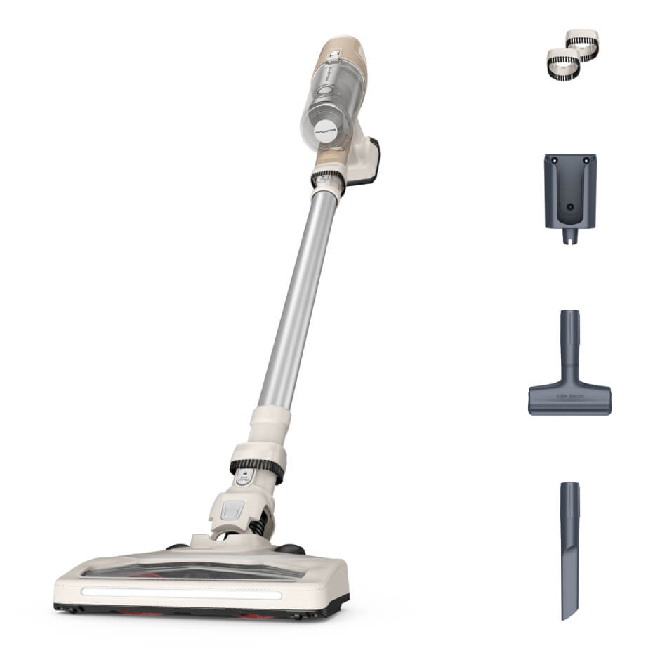 Aspirator vertical Rowenta X-Pert 6.60 Essential RH6830WO 100W 18V autonomie 45 min perie cu iluminare LED recipient praf 0.55L functie boost a