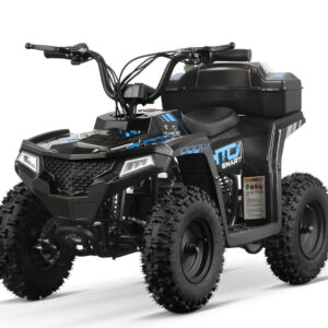ATV electric NITRO E-QUAD Acanto 1000W cu baterie 36V 8Ah Lithium, culoare albastra