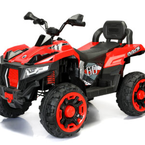 ATV electric pentru 2 copii Kinderauto SuperOffroad V2 4×4 140W 12V 7Ah, rosu