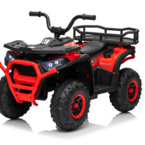 ATV electric pentru copii, Mini DESERT 120W 12V, telecomanda inclusa, music player, rosu
