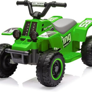 ATV electric pentru copii, Kinderauto CUBA 35W 6V cu telecomanda inclusa, verde