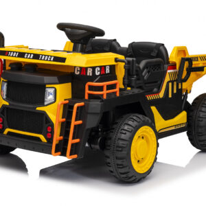 Basculanta electrica pentru 2 copii, Kinderauto BJJC305, 180W, 12V 10Ah, echipare PREMIUM, galben