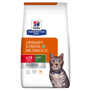 Hill’s Prescription Diet Feline C/D Stress + Metabolic, 8 kg