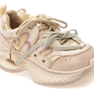 Pantofi sport GRYXX gri, 5702, din material textil si piele naturala