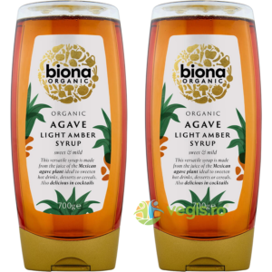 Pachet Sirop de Agave Light Ecologic/Bio 700g+700g