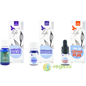 Dermatita Seboreica – Tratament uleiuri esentiale: Menta Dulce + Oregano + Ulei Pur de Catina