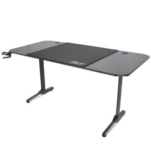 Birou Gaming, Dr.Shield EVO 2.0, 160 x 75 x 75 CM, Blat Fibra de Carbon, Mouse Pad Inclus
