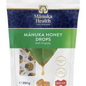 Bomboane dropsuri cu  miere de Manuka MGO 400+ (250g) (propolis)