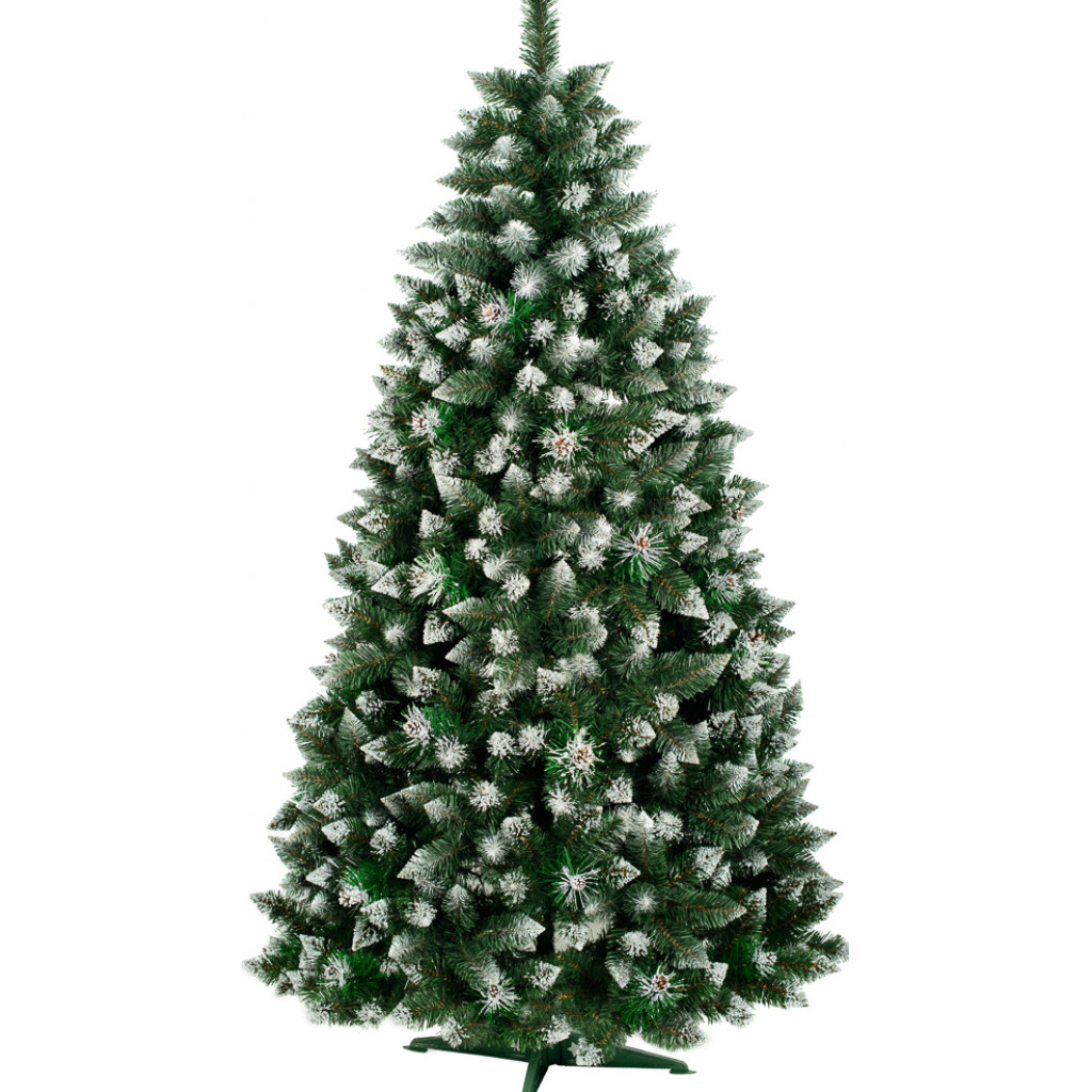 Brad artificial Eufrasio cu Varfuri Ninse si CONURI 240 cm
