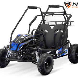 Buggy electric pentru 2 copii, Nitro Gokart 2000W 60V 20Ah, premium, culoare Albastra