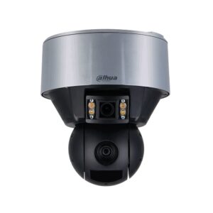Camera supraveghere rotativa IP Speed Dome Dual PTZ Dahua WizMind Starlight SDT5X405-4F-QA-0600, 4MP + 4MP, 10-50mm, IR 100m, lumina alba 30m, 5x, slot card, Smart-tracking, Hi-PoE