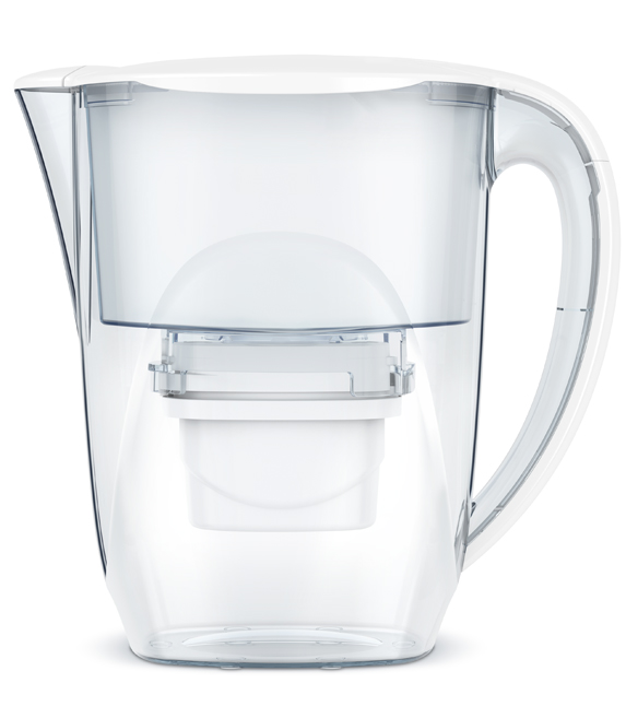 Cana filtranta de apa Aqua Optima Oria, alb, 2,8 litri