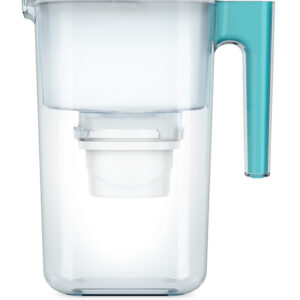 Cana filtranta de apa Aqua Optima Perfect Pour, albastru, 3,6 litri