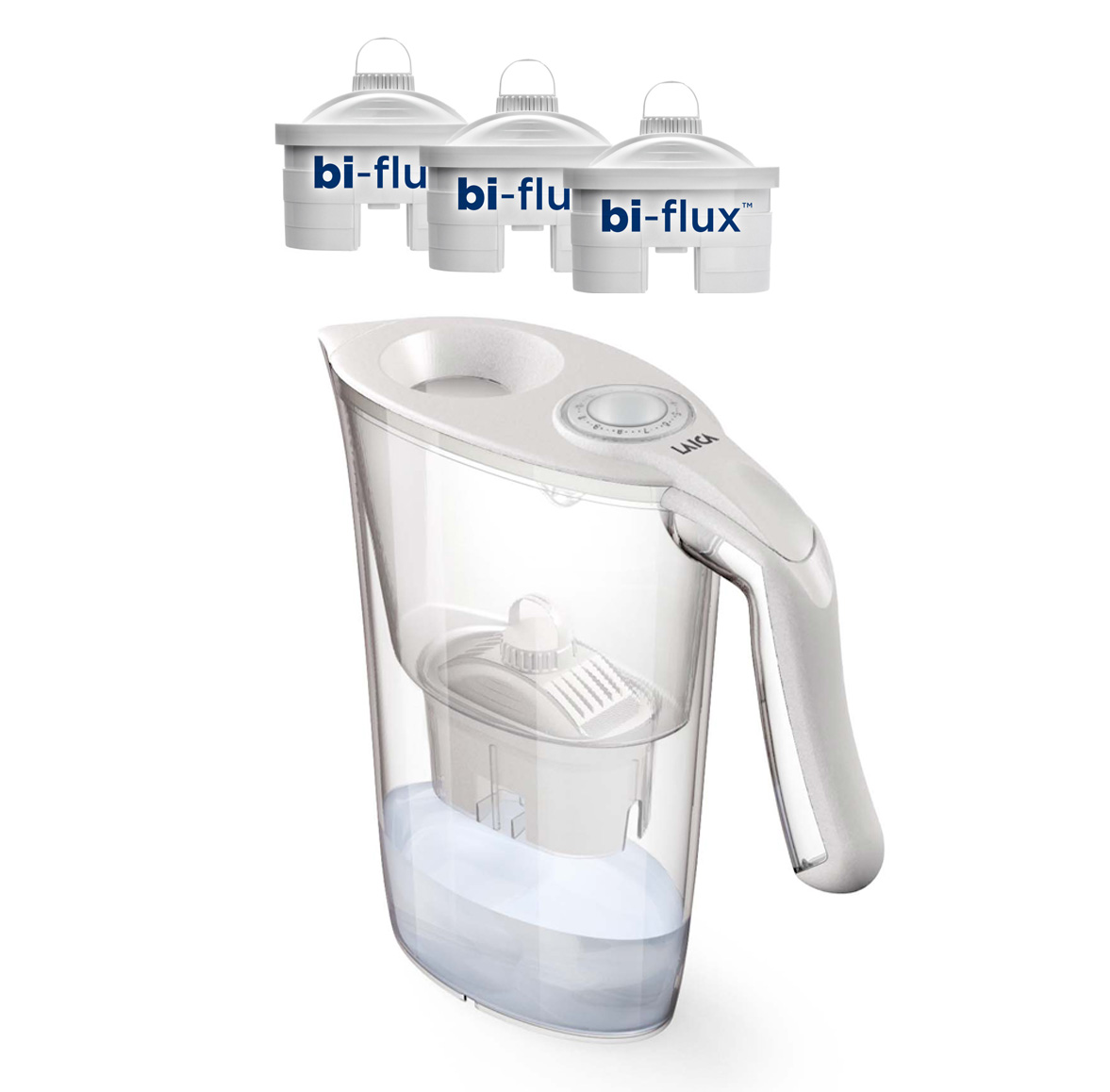 Cana filtranta de apa Laica Carmen, 2.3L + 3 cartuse filtrante