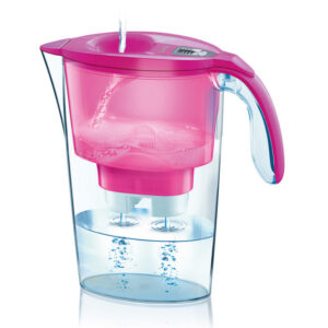 Cana filtranta de apa Laica Stream Fuchsia, 2,3 litri