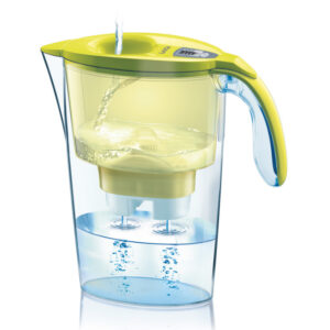 Cana filtranta de apa Laica Stream Galben, 2,3 litri