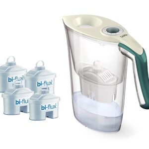 Cana filtranta de apa Laica Tosca, 2,3L, + 4 cartuse filtrante