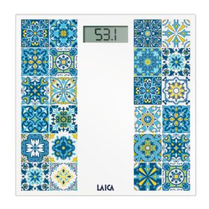 Cantar electronic Laica PS1083, 180 kg, albastru, incarcare USB