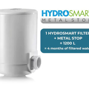 Cartus filtrant pentru sistemele de filtrare apa cu fixare pe robinet Laica HydroSmart + Metal Stop, 1200 litri