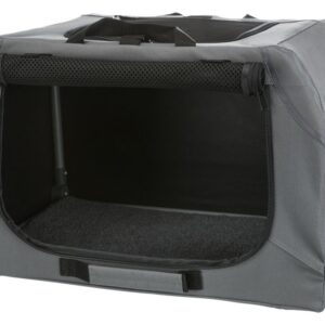 Casuta poliester cu cadru metalic M-L 95x63x69 cm 39733