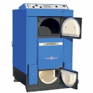 Cazan (centrala) combustibil solid, gazeificare, Atmos, DC100, otel, 99kW
