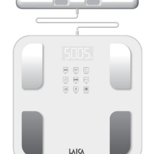 NOU: Cantar Smart compoziție corporală Body Composition Laica PS7126, 180 kg, 30 parametri