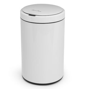 Cos de Gunoi Smart, Doctor Home Siri, Senzor de Miscare, Otel Inoxidabil, 12L – Alb