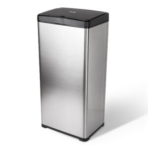 Cos de Gunoi Smart, Doctor Home Obi, Senzor de Miscare, Otel Inoxidabil, 50L – Gri
