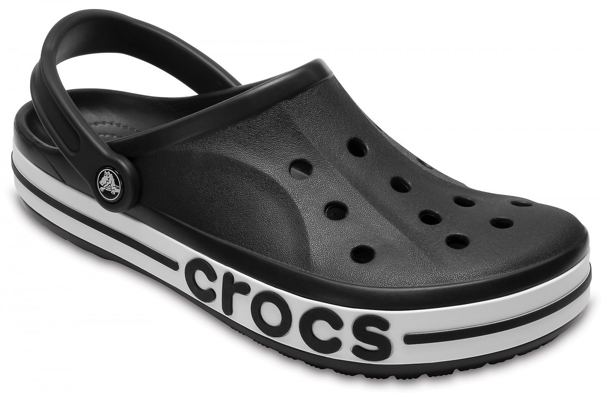 Saboti Crocs Bayaband Clog Negru - Black/White - Image 2