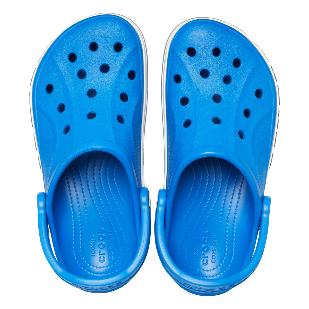 Saboti Crocs Bayaband Clog Albastru - Bright Cobalt/Slate Grey - Image 5
