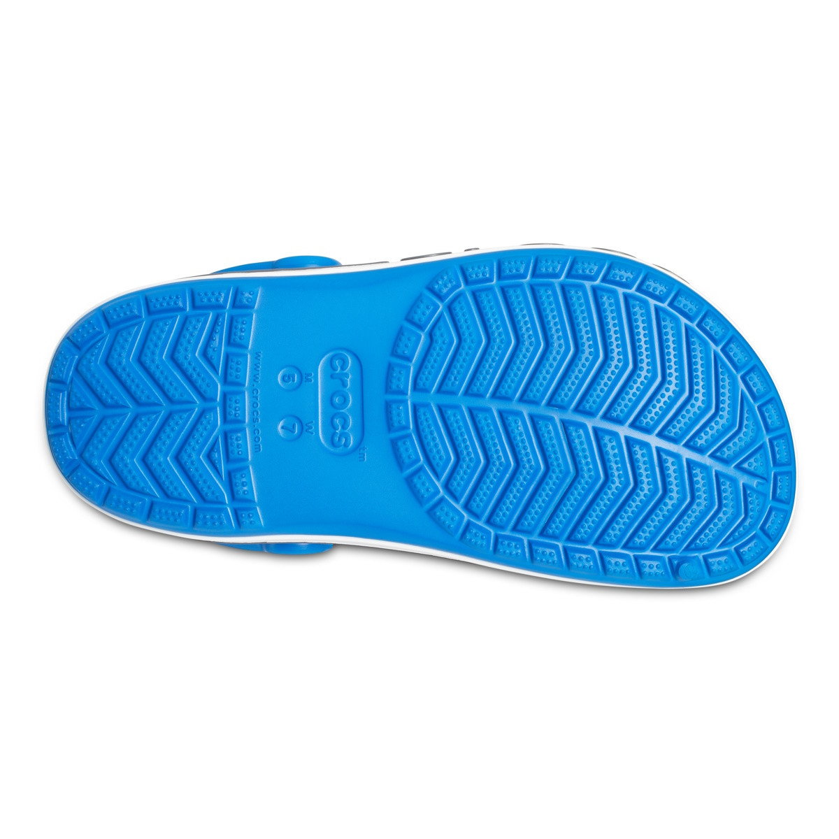 Saboti Crocs Bayaband Clog Albastru - Bright Cobalt/Slate Grey - Image 7