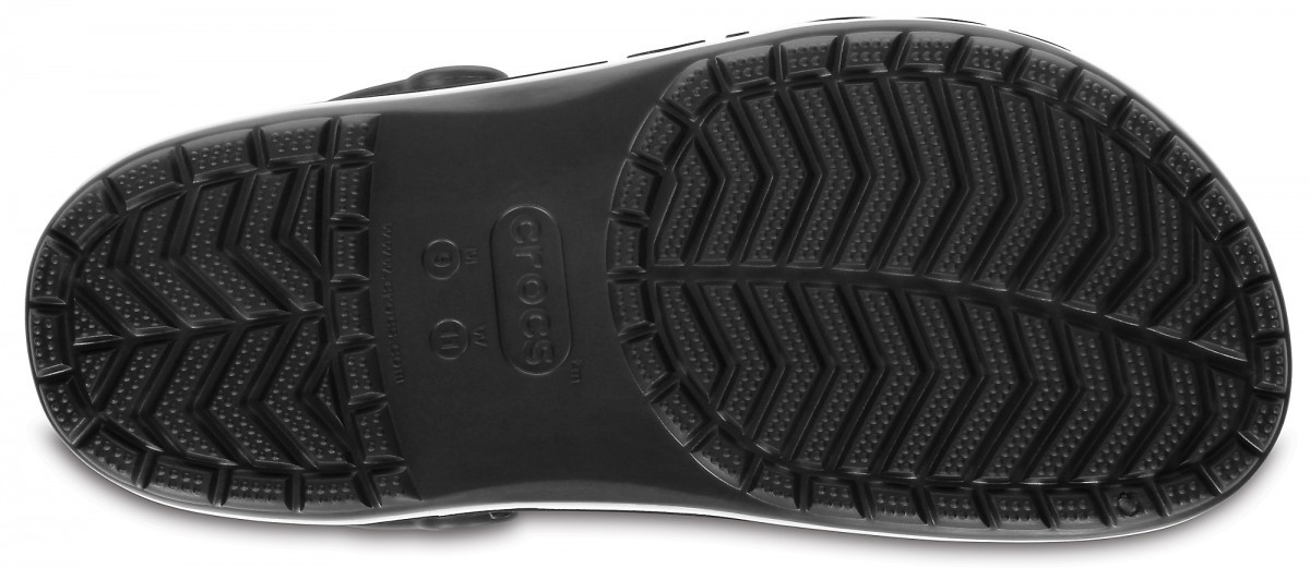 Saboti Crocs Bayaband Clog Negru - Black/White - Image 4