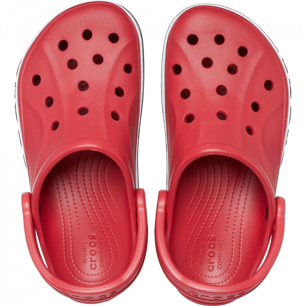 Saboti Crocs Bayaband Clog Roșu - Pepper/Navy - Image 5