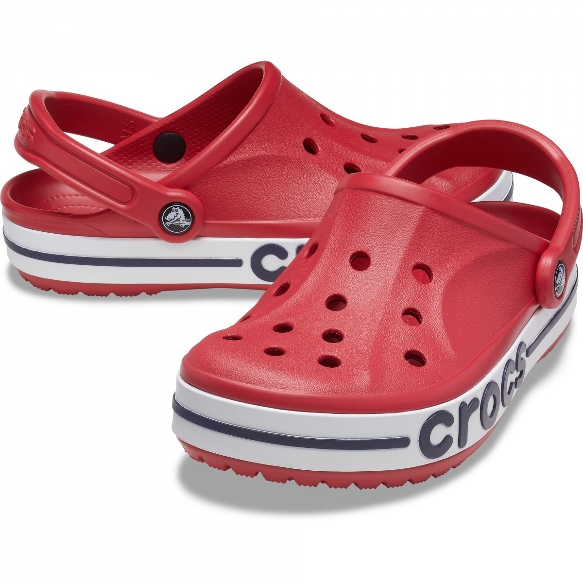 Saboti Crocs Bayaband Clog Roșu - Pepper/Navy - Image 6