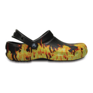 Saboti Crocs Bistro Graphic Clog Negru – Black