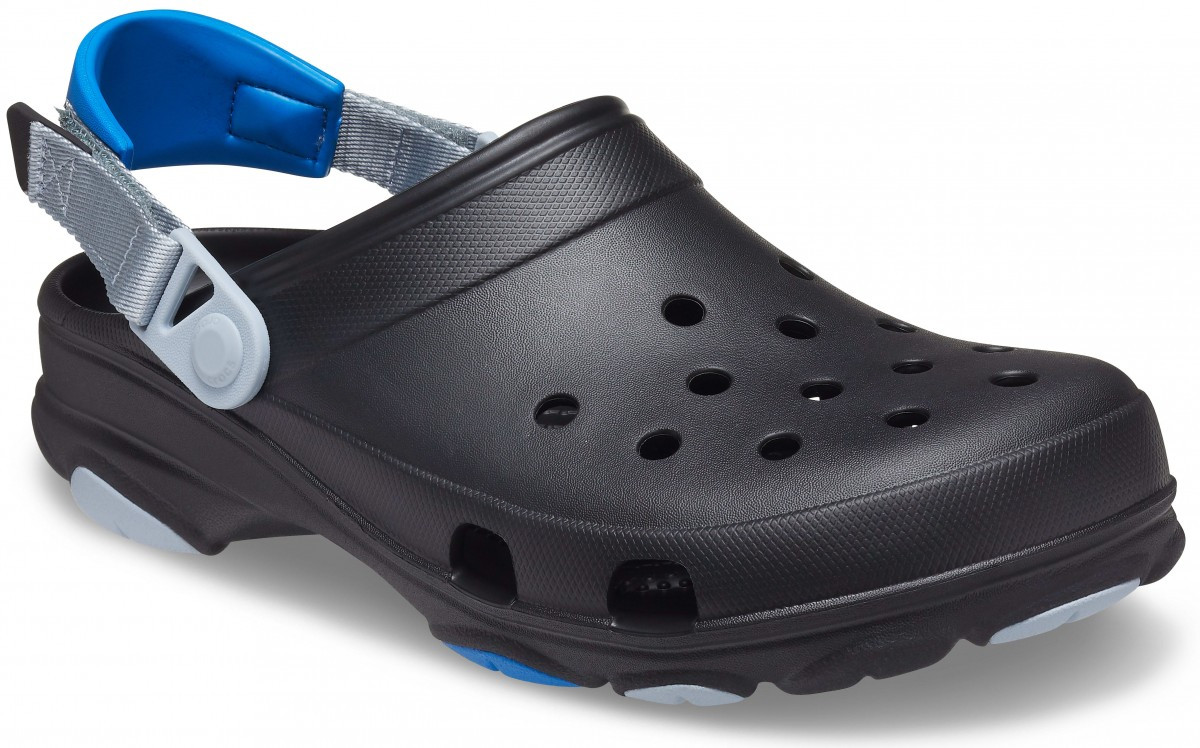 Saboti Crocs Classic All-Terrain Clog Negru - Black/Blue Grey - Image 2